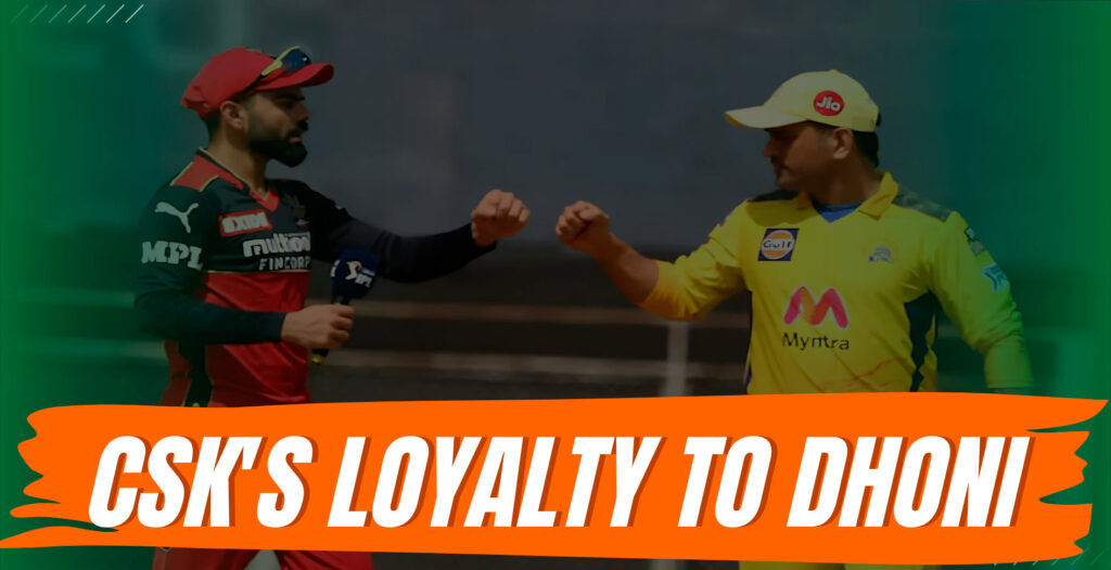 Chennai Super Kings' relationship with MS Dhoni